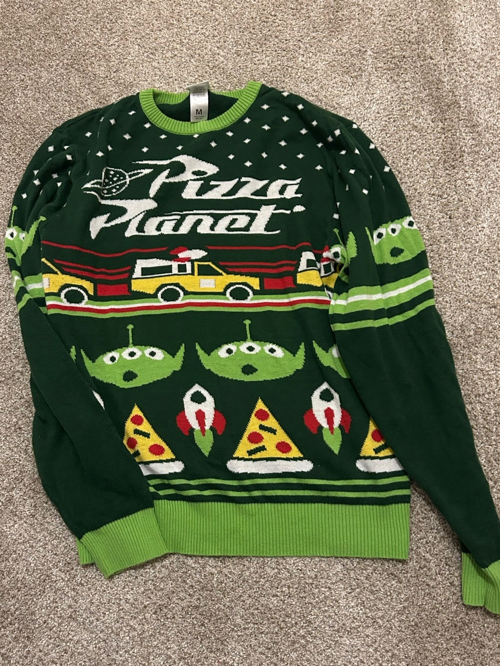 EUC Toy Story Christmas Sweater